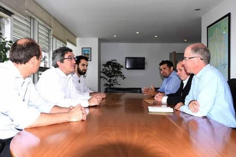 Matzkin se reunió con los Ministros Rodríguez, Simone y Baudry