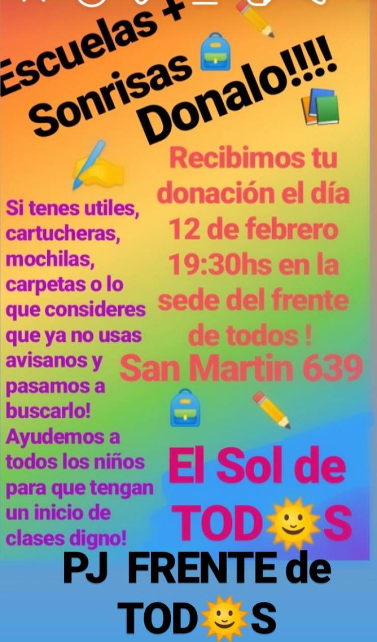 Campaña "El Sol de Todos"