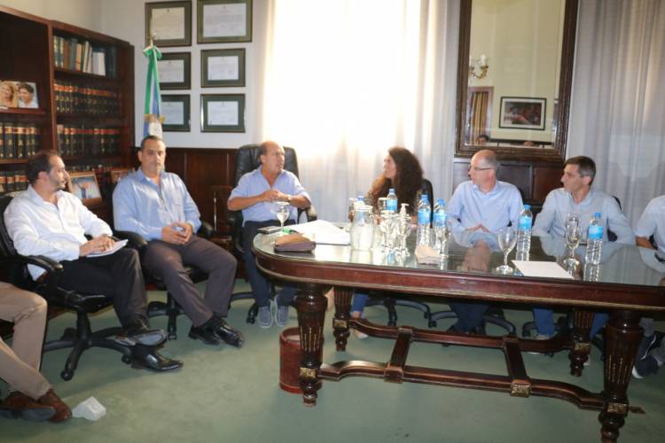 Matzkin coordinó junto a otros Intendentes acciones contra el Coronavirus