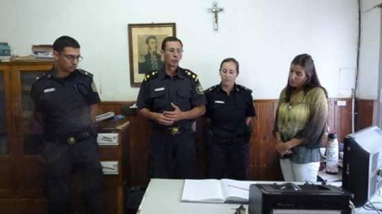 Nueva autoridad en el Destacamento de Indio Rico