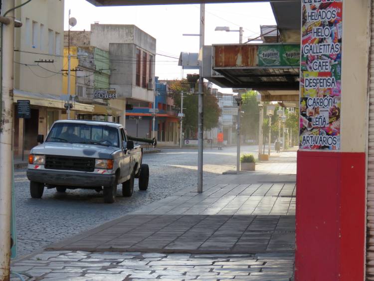 Se hará nueva desinfección en el centro de Pringles