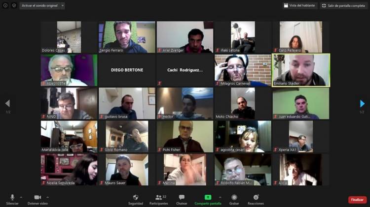 Carnevali, Romano y Letona, participaron de una reunión con Concejales de la Sexta