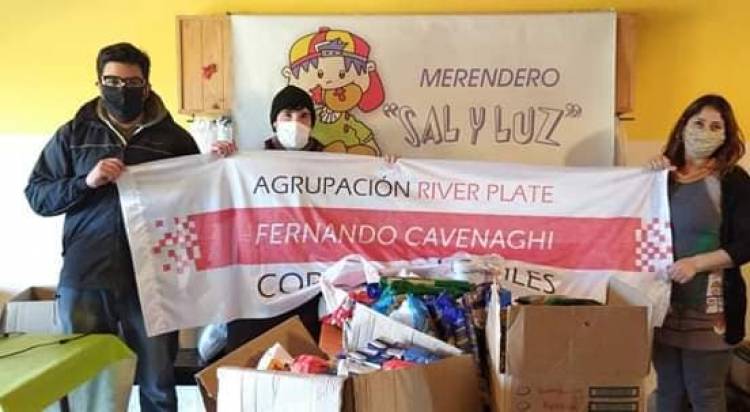 Felices de poder ayudar