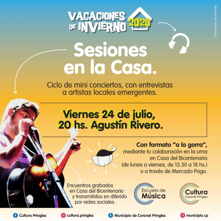 "Sesiones en la casa" llega para compartir un momento distinto