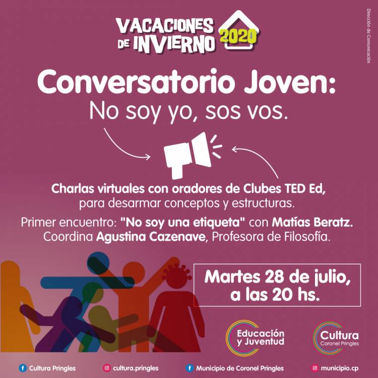 Conversatorio Joven...No soy yo, sos vos