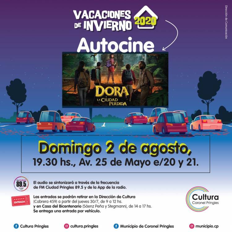 Autocine para despedir las vacaciones de invierno