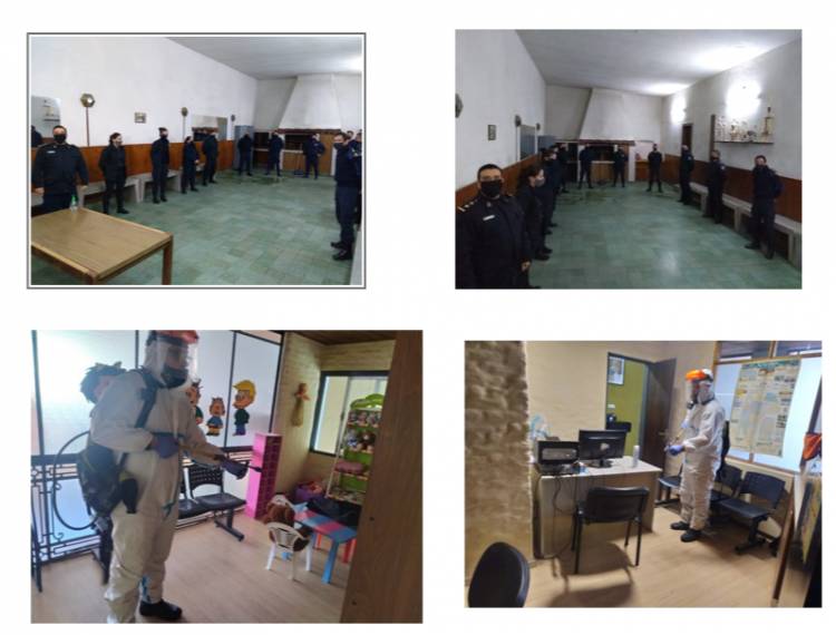 Protocolos Bioseguridad COVID 19, Procedimientos Policiales y Orden Interno