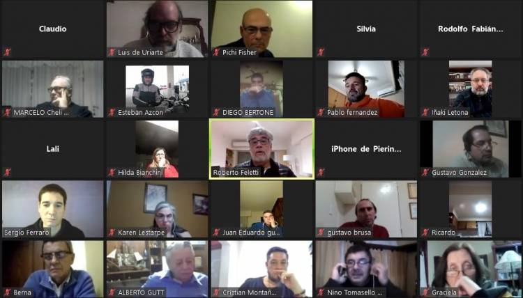 Feletti brindó una capacitación virtual a referentes del peronismo local