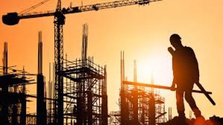 Obreros de la Construcción vuelven a trabajar