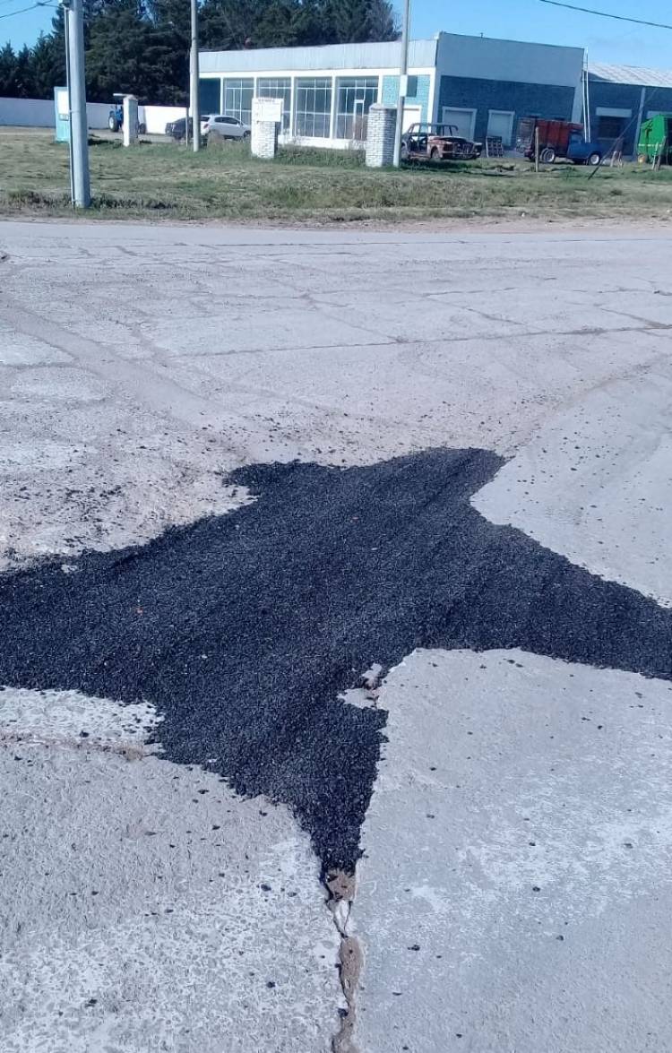 Siguen los trabajos de bacheo en la ciudad