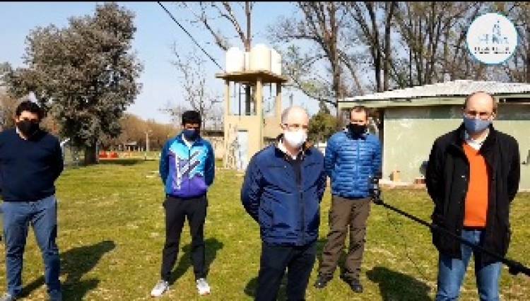 Ciudad: Matzkin anunció mejoras en el Balneario Municipal de Pringles