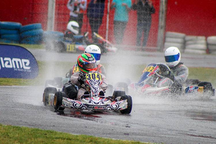 Karting: Pedro Mariezcurrena arrancó como candidato en la IAME