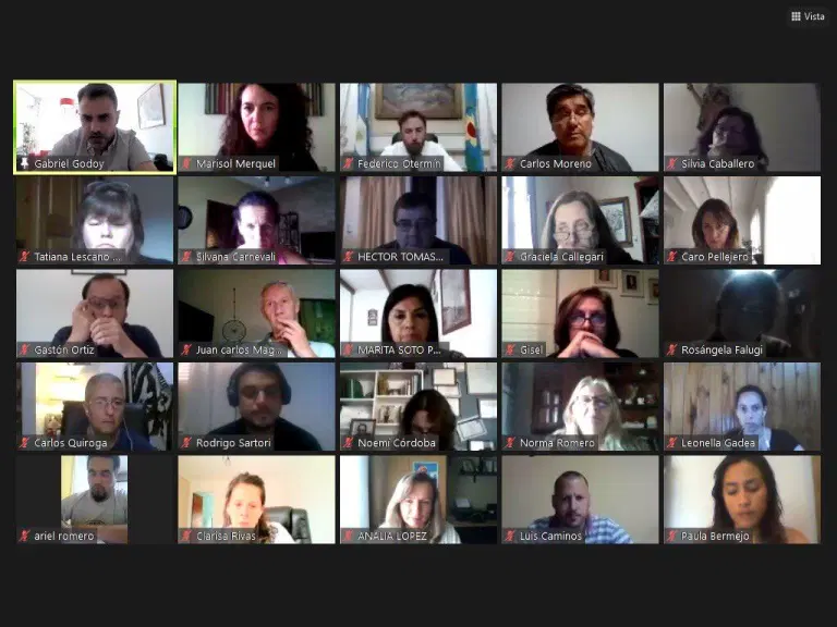 Soto, Carnevali, Rivarola Esteves, Queti y Romano participaron del Foro Legislativo Bonaerense del Frente de Todos