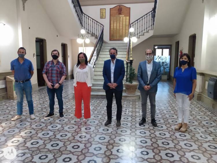 Concejales de Todos y el Jefe Comunal, participaron de la visita de Katopodis a Coronel Suárez