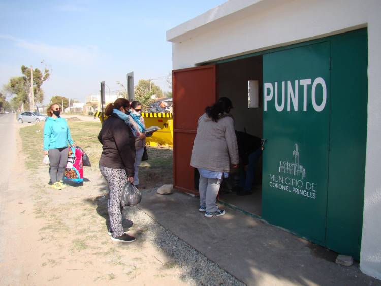 Eco Canje en Plaza San Martín