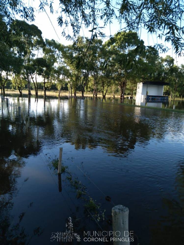 "Los daños podemos llegar a verlos una vez que drene todo el agua"
