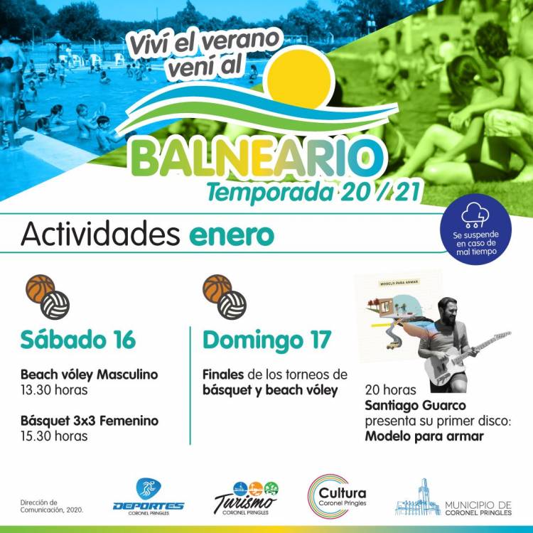 Balneario: Música y Deportes