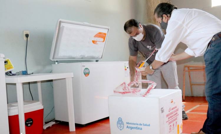 Comenzaron a llegar a la región los nuevos lotes con 600 dosis de Sputnik