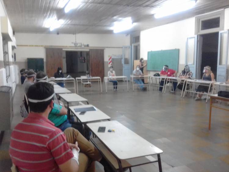 Jornadas Institucionales en el Centro de Formación Profesional N°401 de Coronel Pringles