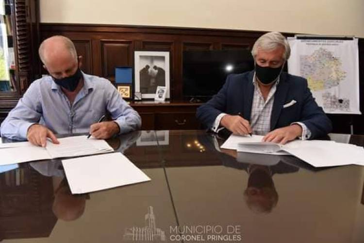 El Intendente Lisandro Matzkin gestiona en La Plata