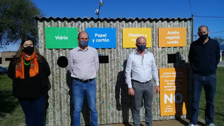 Un nuevo Eco Punto para materiales reciclables