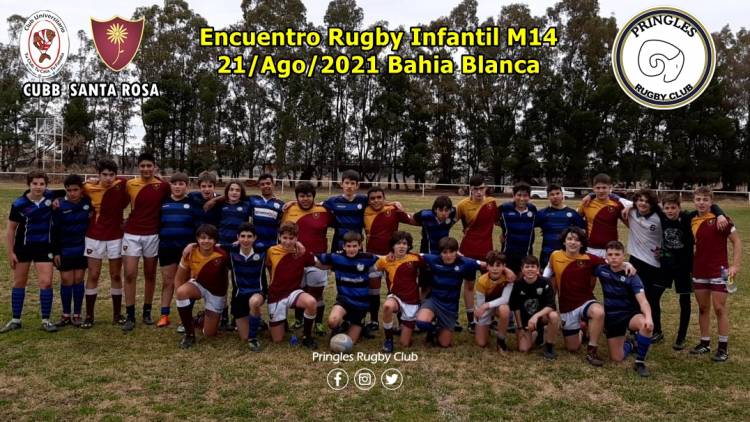 Encuentro Rugby Infantil M14 en Bahía Blanca