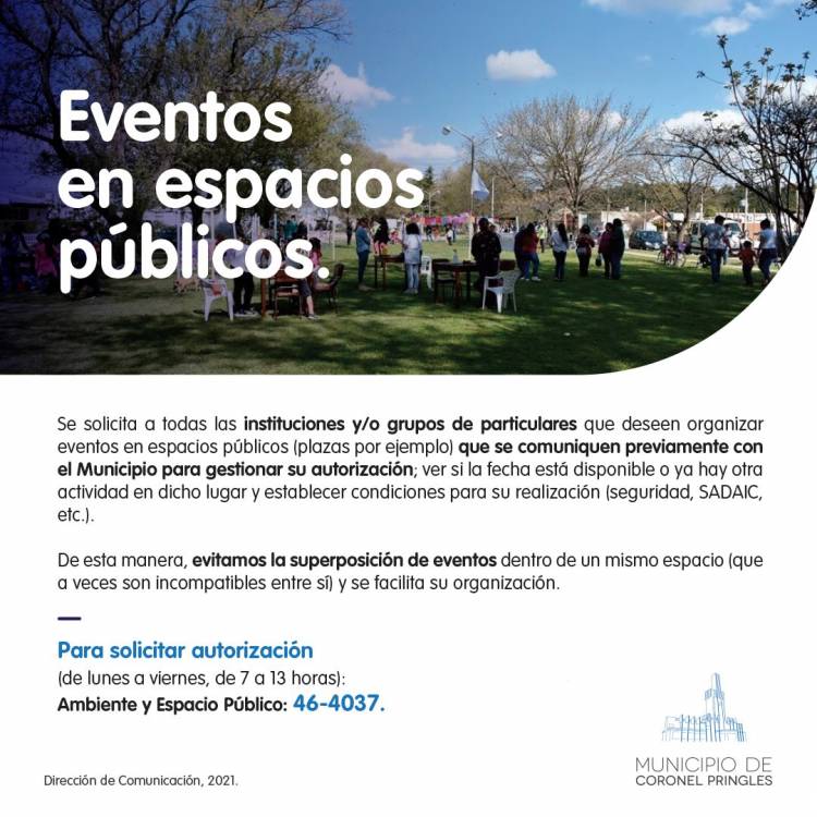 Eventos en Espacios Públicos