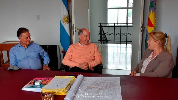 Matzkin recibió en su despacho a Stolbizer