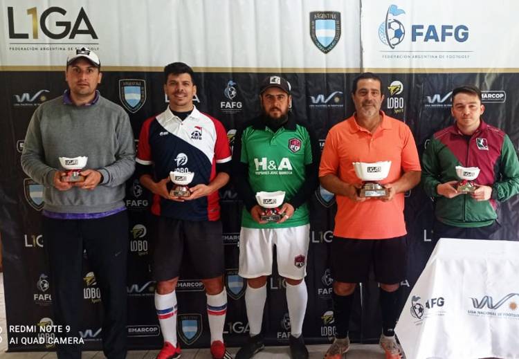 Dos pringlenses se ubican en el 2do y 3er lugar del ránking nacional de footgolf