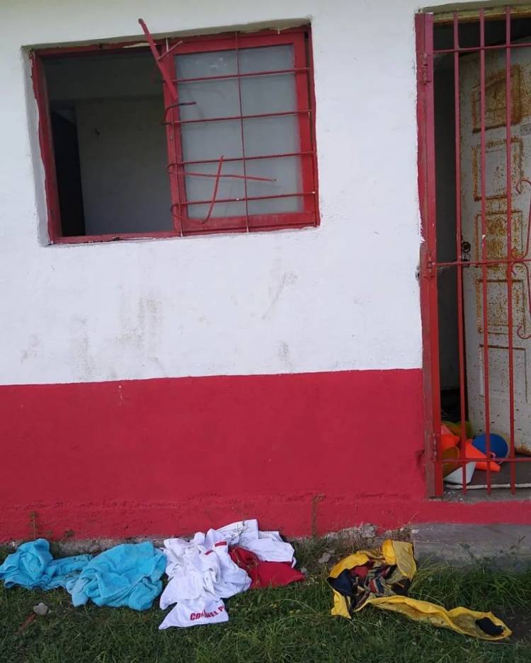 Hoy nos encontramos  con algo muy desagradable para nuestra entidad...