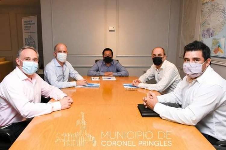 Matzkin gestionó la obra de desagües pluviales en los Barrios PVP Sur y PVP Oeste