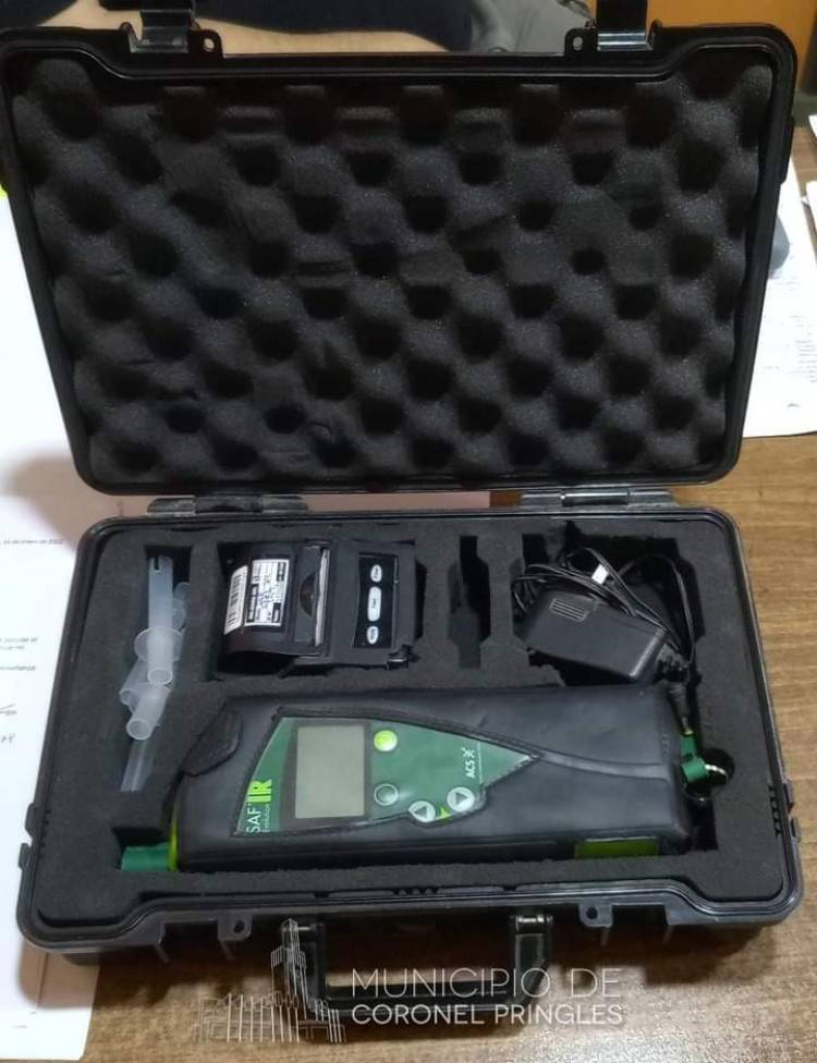 El Municipio ya cuenta con dos modernos alcoholímetros