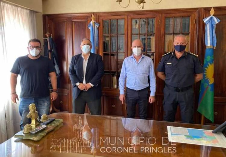 Matzkin solicitó móviles y efectivos policiales para Pringles