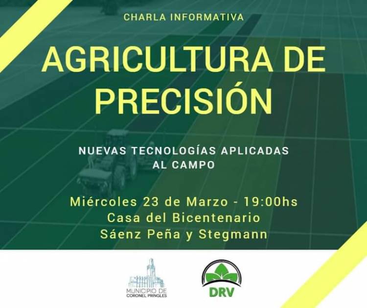 Charla: Agricultura de Precisión y las nuevas tecnologías aplicadas al campo
