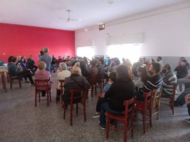 Reunión con vecinos