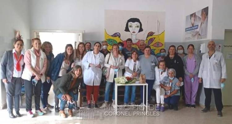 Emotiva despedida de la Dra. Traverso del Hospital
