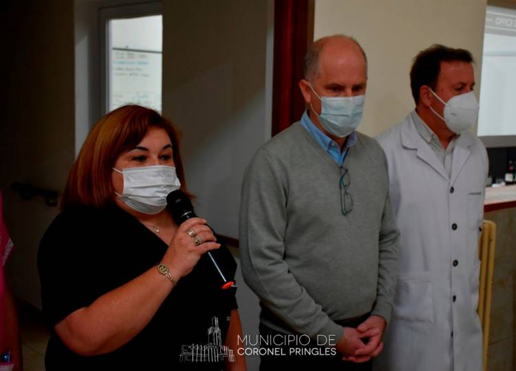 Matzkin inauguró el nuevo Office de Enfermería