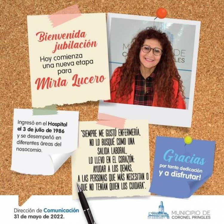 Bienvenida Jubilación