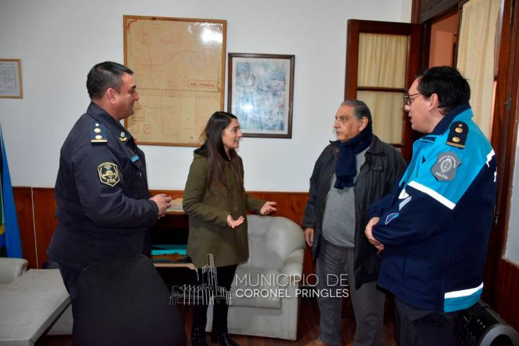 Barruti recorrió mejoras en la Comisaría