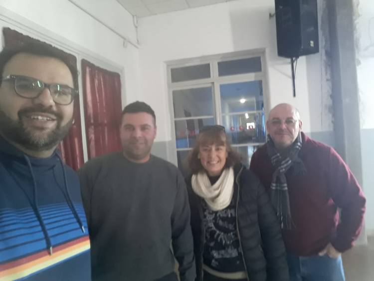 Día de visitas a la localidad de Indio Rico para el Consejo Escolar