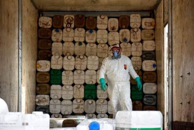 Nueva jornada de recolección de envases vacíos de fitosanitario