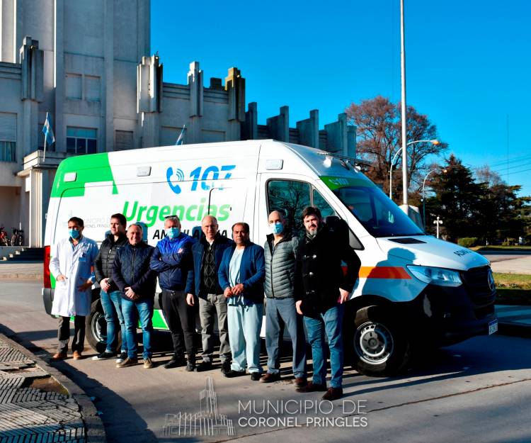 El Hospital Municipal cuenta con una nueva ambulancia