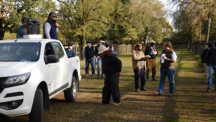Remate de Ganadera Salliqueló en Coronel Pringles