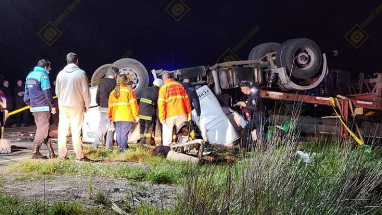 Policial: Accidente en Ruta 51 con un herido