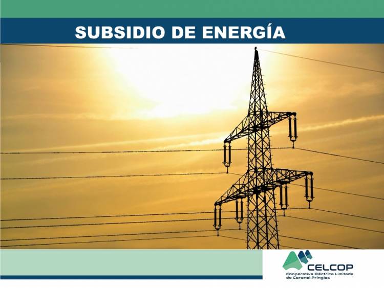 CELCOP Informa: Subsidio de Energía