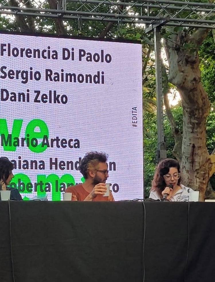 Florencia Di Paolo se presentó en la Feria del libro en La Plata