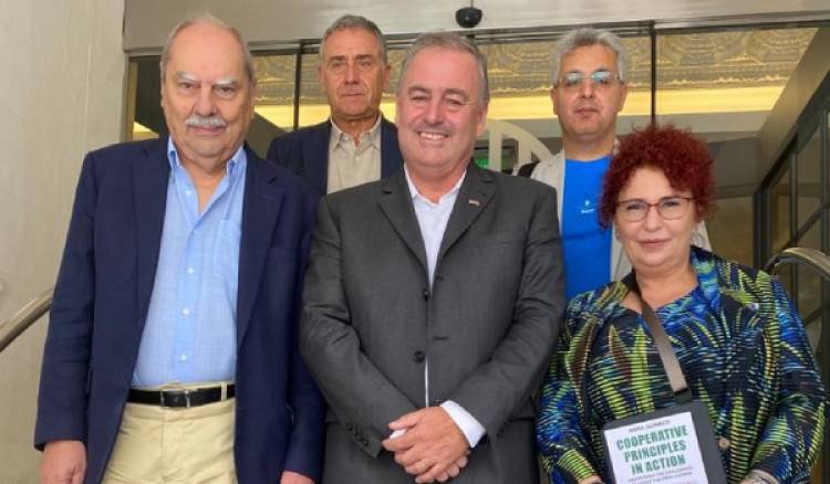 Guarco se reunió con la presidenta del Comité Económico y Social Europeo