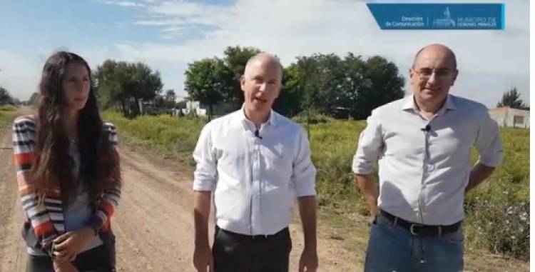 Anuncio: "El Barrio se va a llamar 'Ara General Belgrano'"