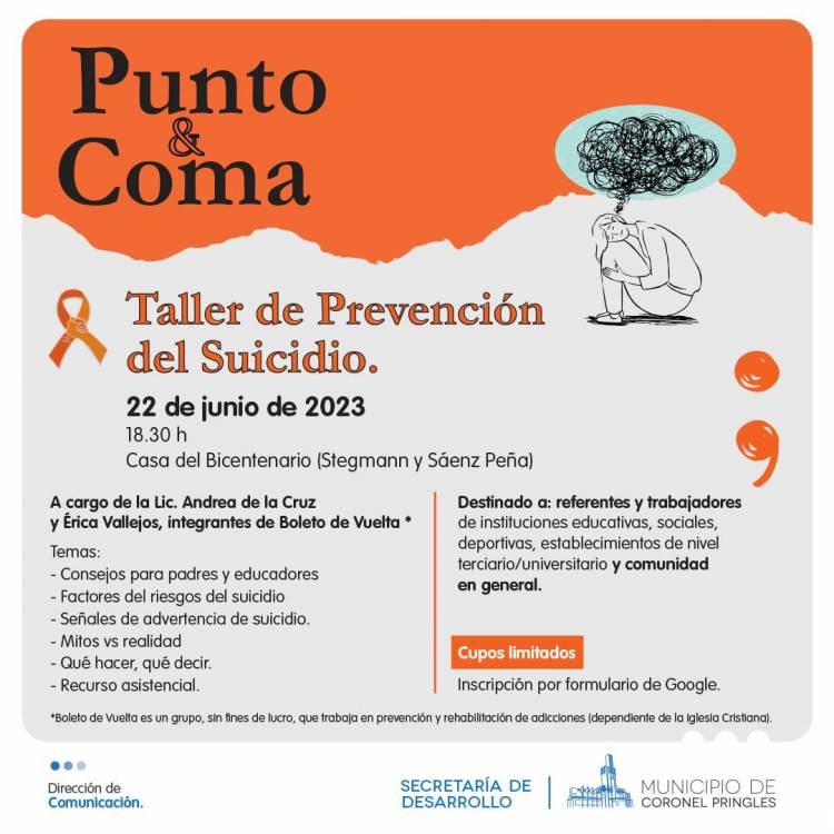 Taller de Prevención del Suicidio