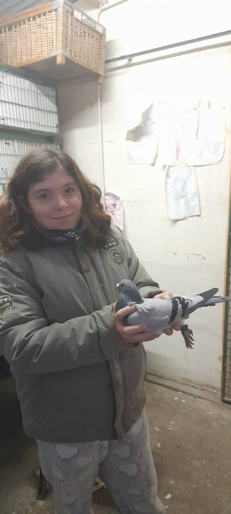Colombófilas: Juany Goyeneche y Escuela Agrotécnica, ganadores en sus respectivas categorías